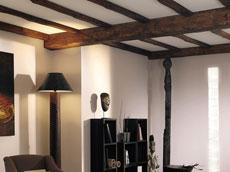 Faux wood beams