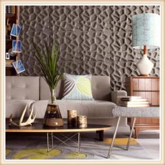 D067 Eco-friendly 3D Effect Decorative Wall Panel PVC Wall Panels