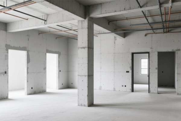 What preparations are needed before installing PU moldings on unfinished walls?