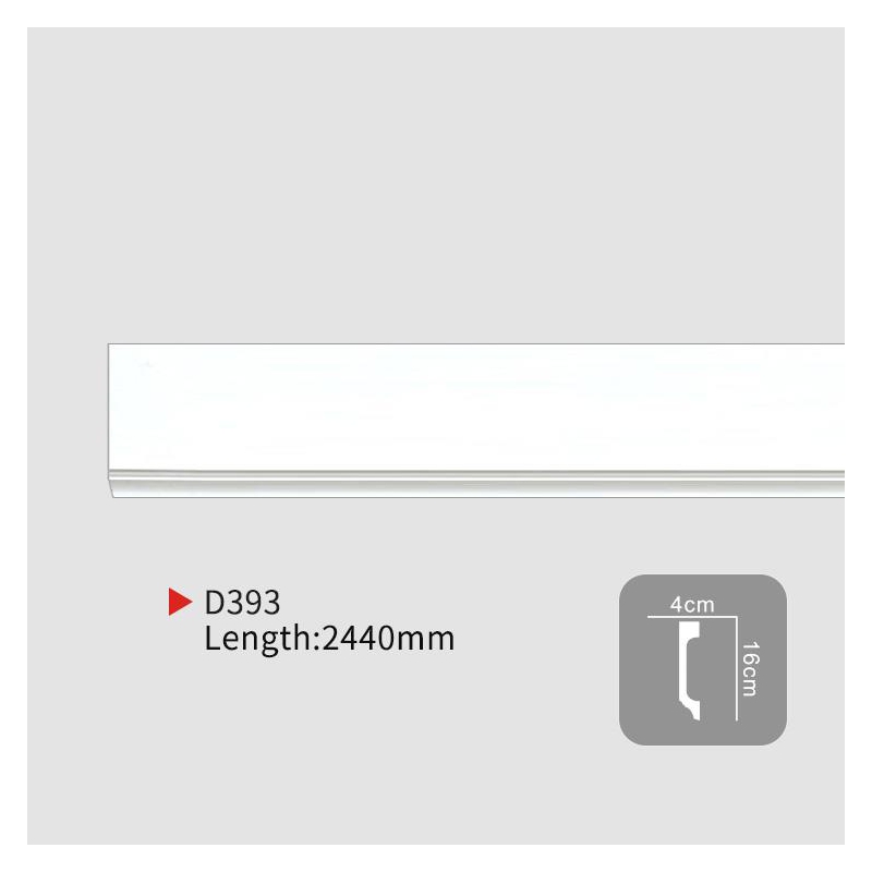 AD393 EverWall PU Chair Rail for Commercial Spaces