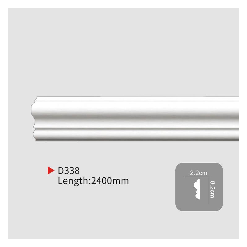 AD338 Ornate PU Moulding for Classic Interiors – EVERWALL