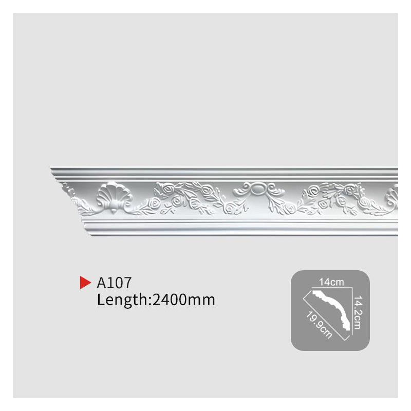 AA107 Decorative Foam Cornice - EVERWALL
